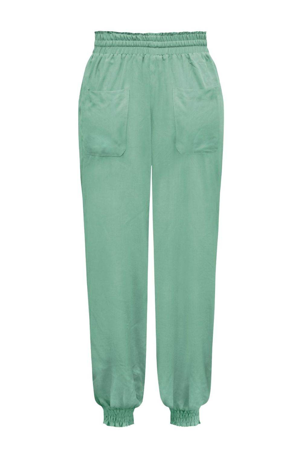 Tied Long Joggers with Pockets - Delanoir