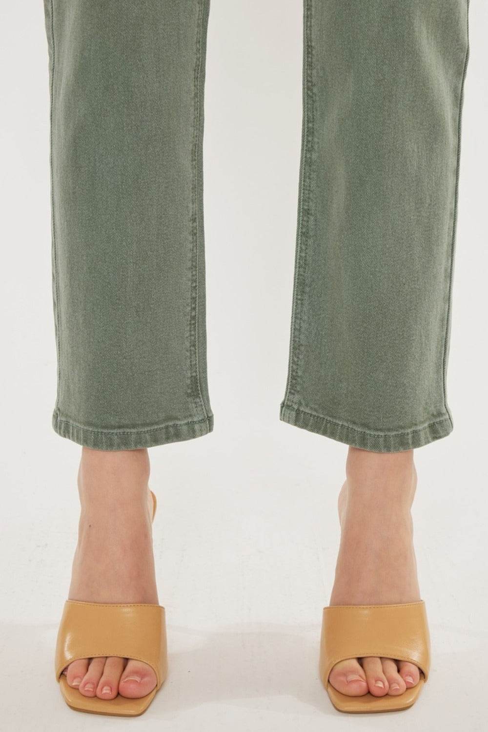 Kancan Ultra High Rise Straight Jeans - Delanoir