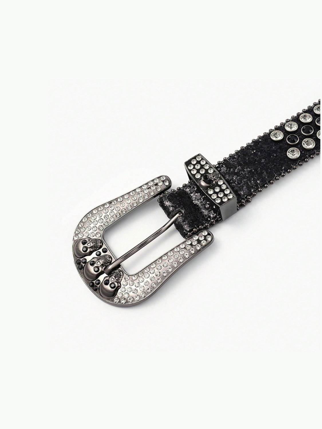 PU Leather Skull Belt - Delanoir