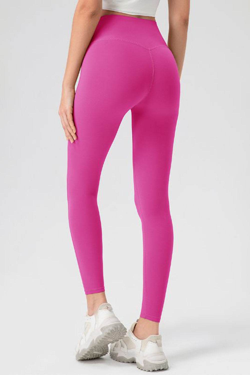 High Waist Skinny Active Pants - Delanoir