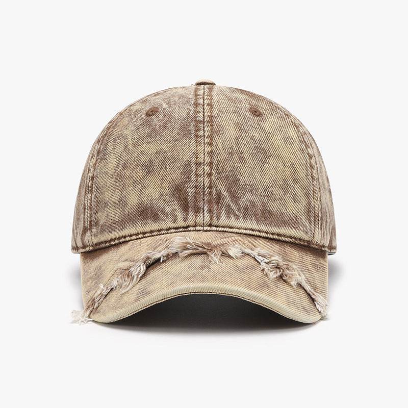 Fringe Adjustable Cotton Baseball Cap - Delanoir