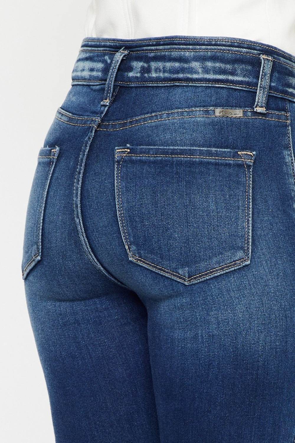 Kancan Full Size High Rise Ankle Skinny Jeans - Delanoir