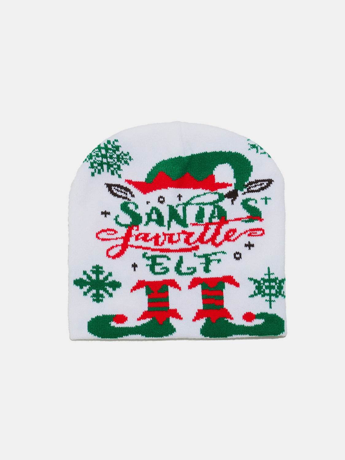 Christmas Pattern Knit Hat - Delanoir