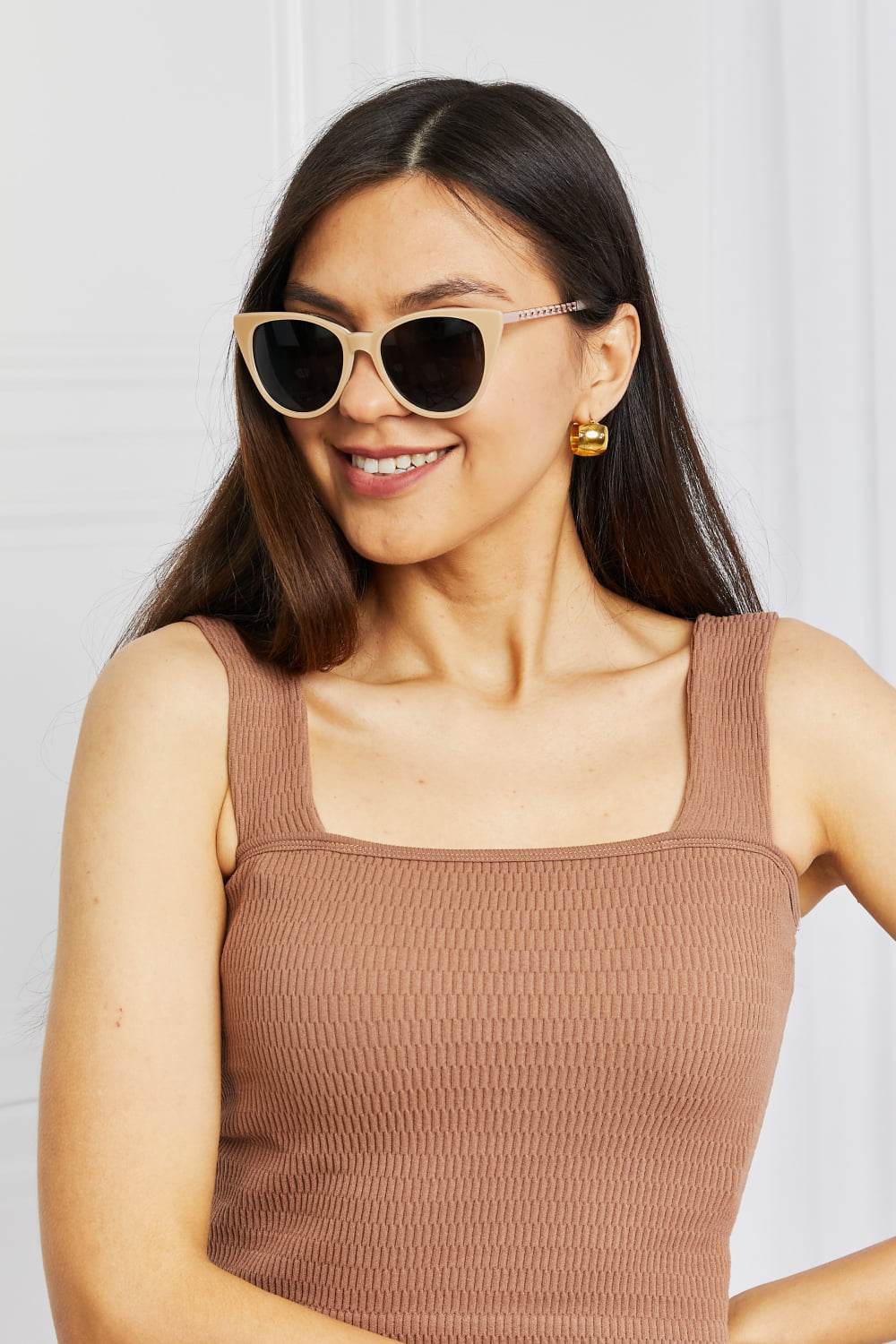 Cat-Eye Acetate Frame Sunglasses - Delanoir