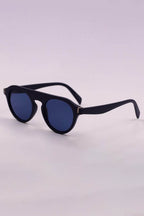 3-Piece Round Polycarbonate Full Rim Sunglasses - Delanoir
