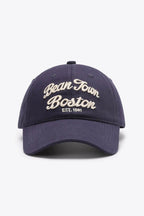 Embroidered Graphic Adjustable Baseball Cap - Delanoir