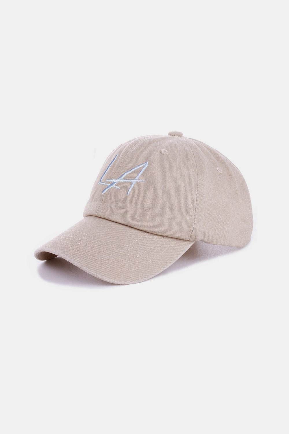 Zenana Washed Embroidered City Baseball Cap - Delanoir