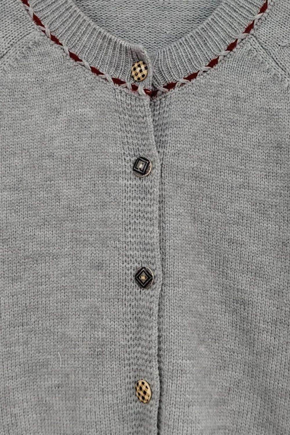 Button Down Long Sleeve Cardigan - Delanoir