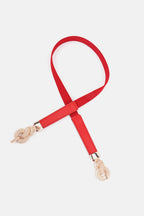 Zinc Alloy Buckle PU Leather Belt - Delanoir