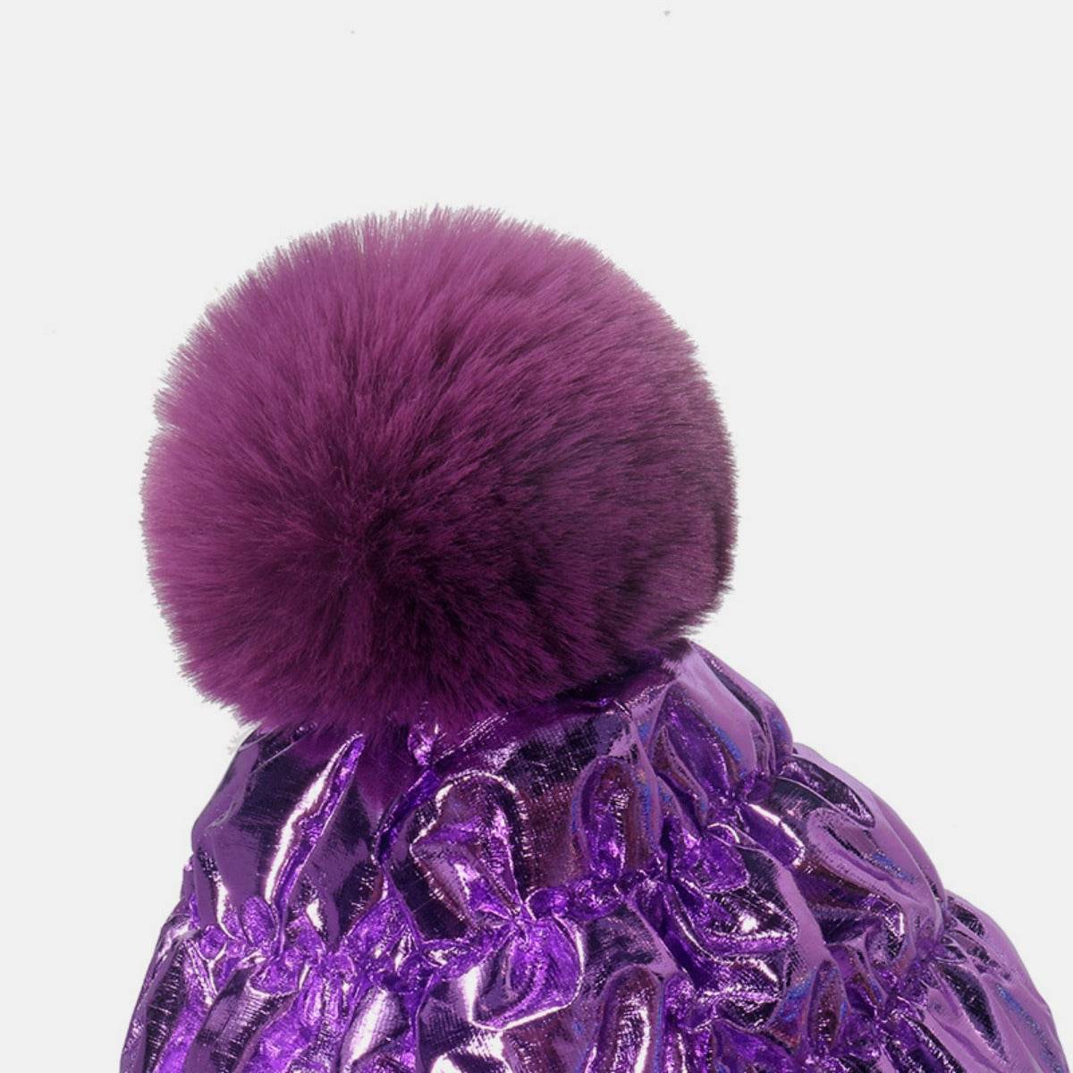 Thermal Knit Hat with Pompom - Delanoir