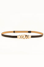 PU Skinny Belt - Delanoir