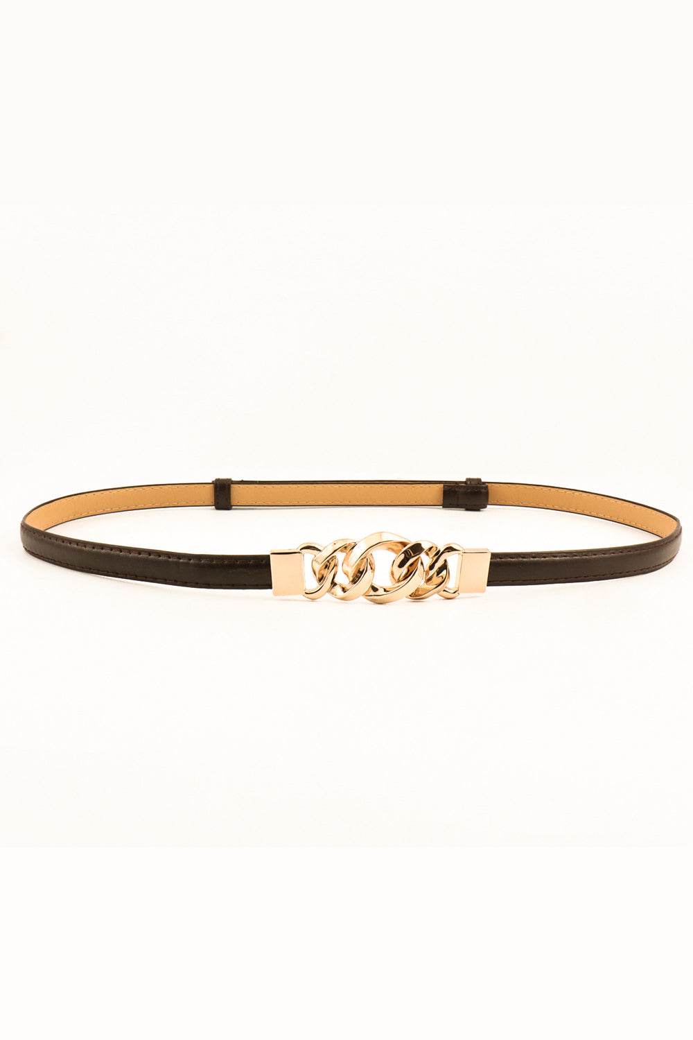 PU Skinny Belt - Delanoir