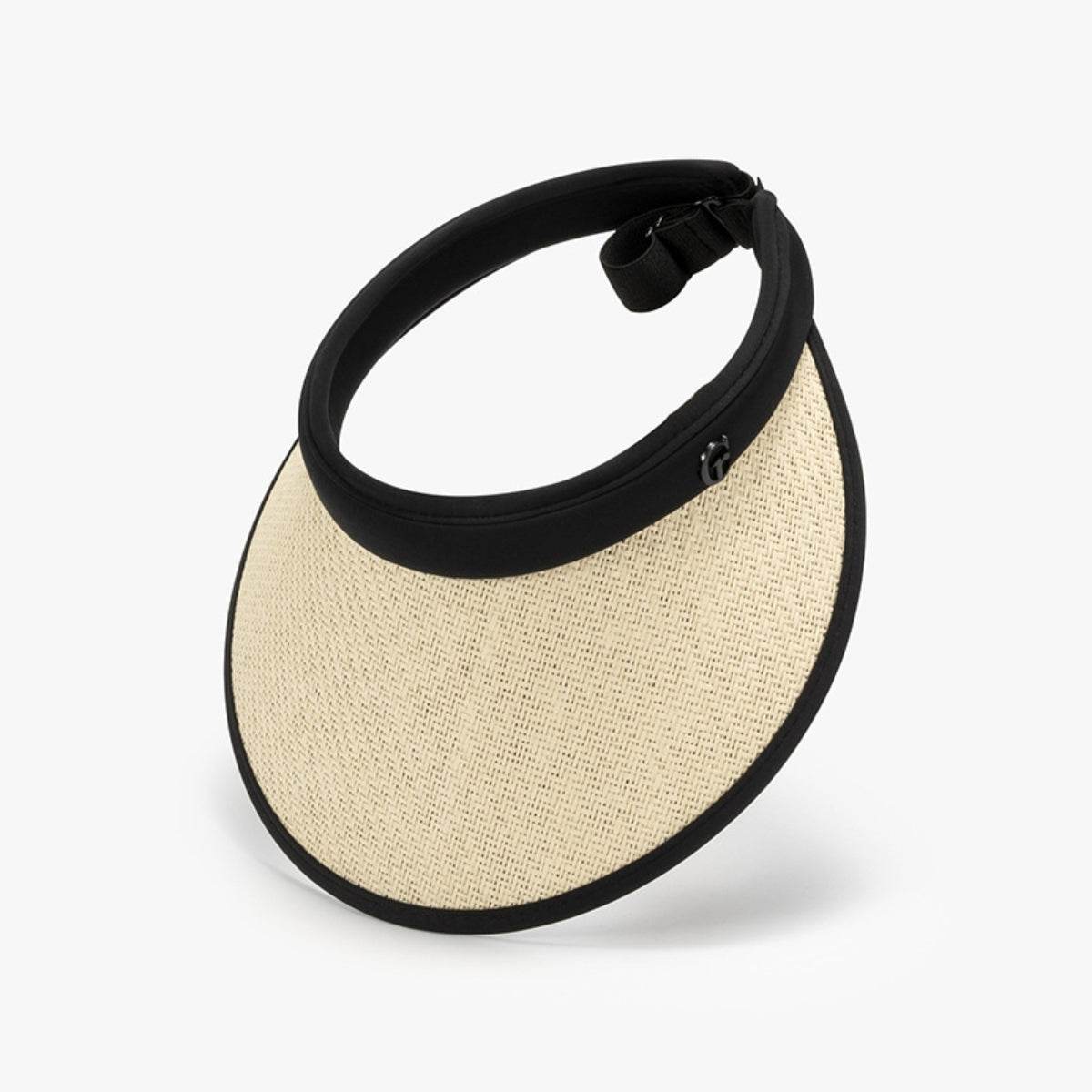 Solid Adjustable Weave Visor - Delanoir