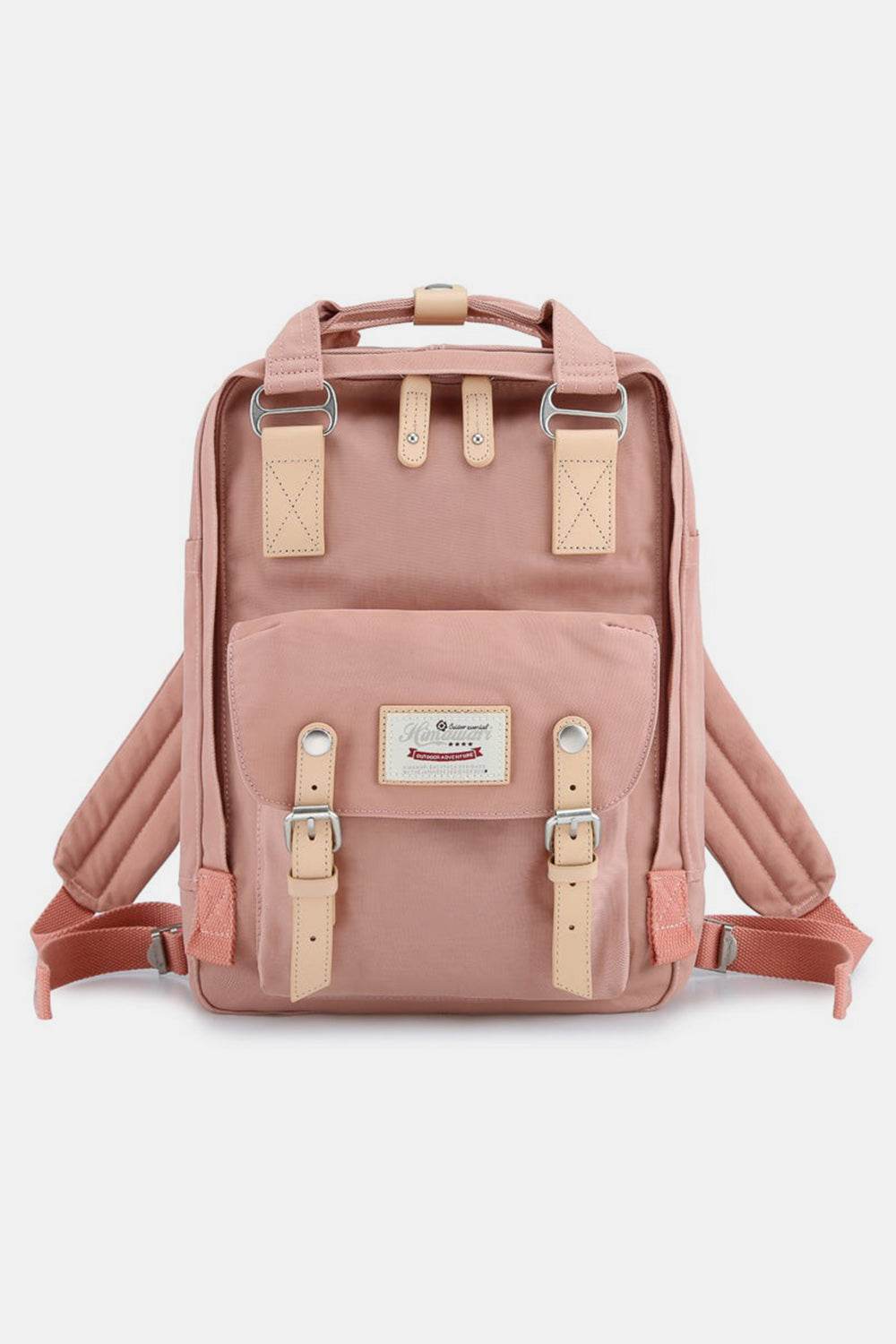 Himawari Contrast Waterproof Nylon Backpack Bag - Delanoir
