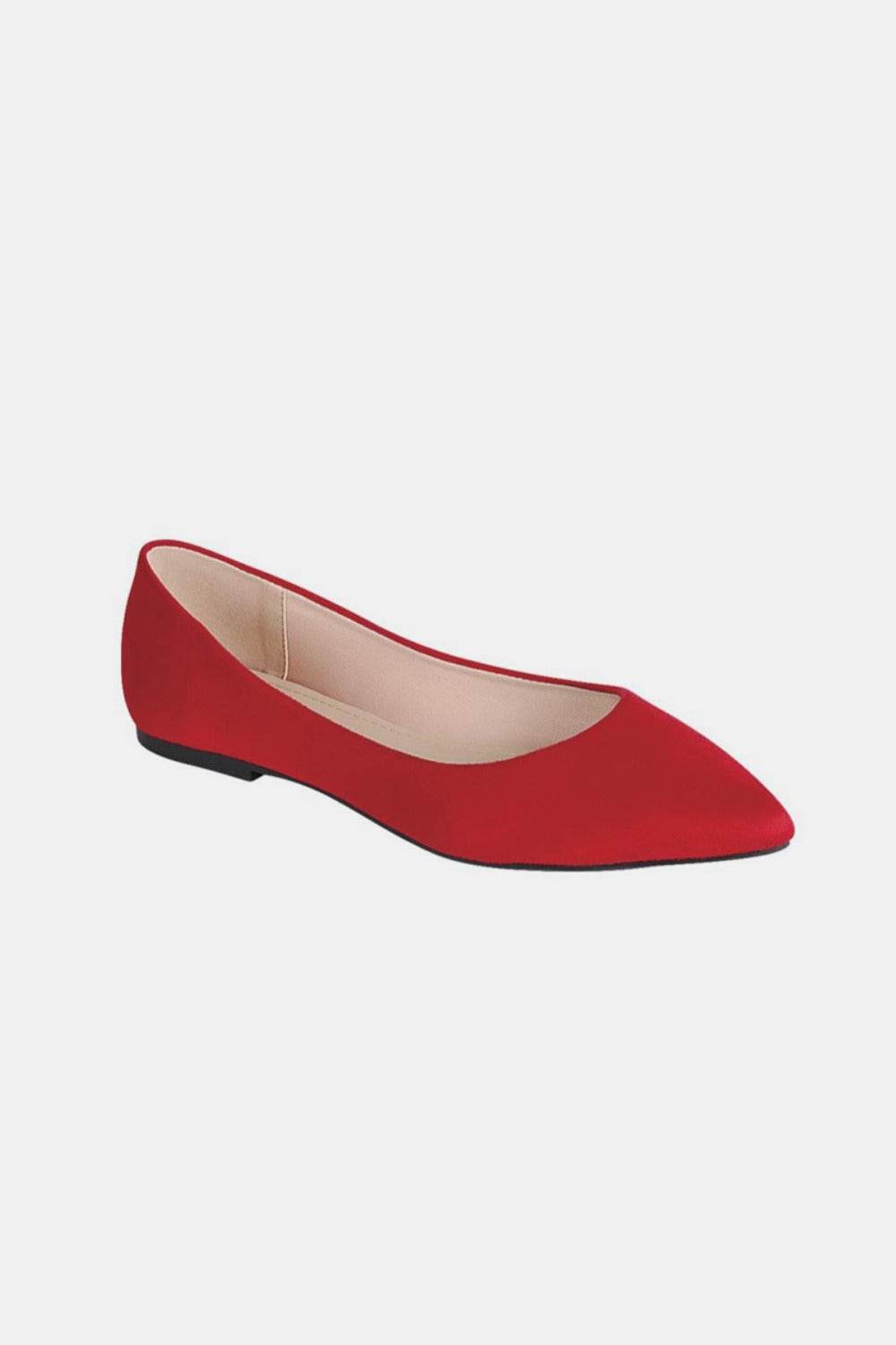 Forever Link Pointy Toe Slip On Flat Loafers - Delanoir