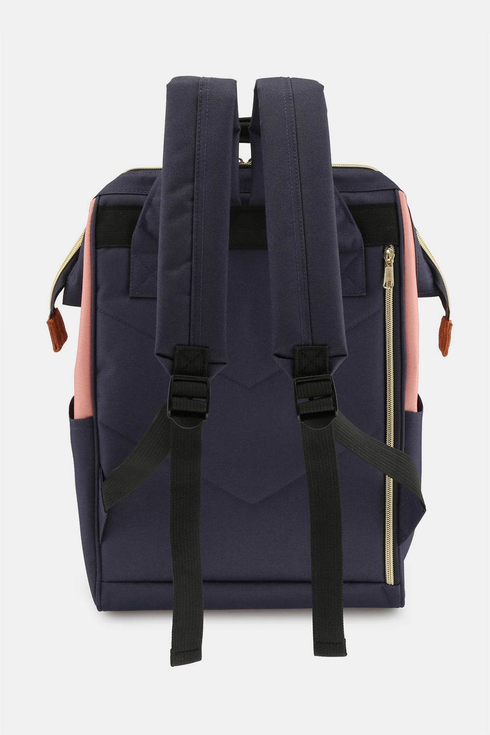 Himawari Waterproof Canvas Backpack Bag with Side Pockets - Delanoir