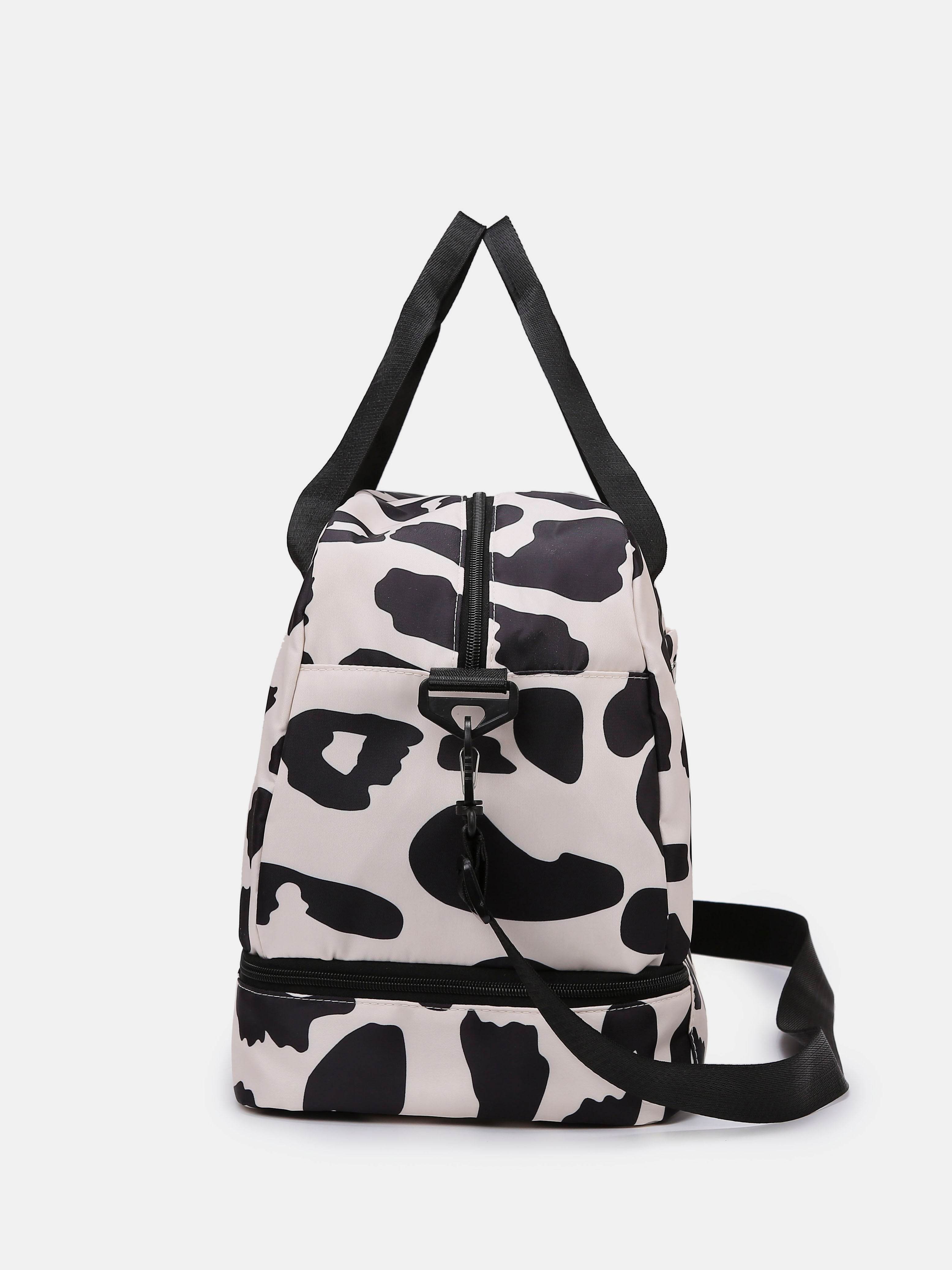 Oxford Cloth Leopard Travel Bag - Delanoir