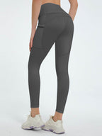 High Waist Active Leggings - Delanoir