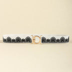 Toggle Clasp Elastic Belt - Delanoir