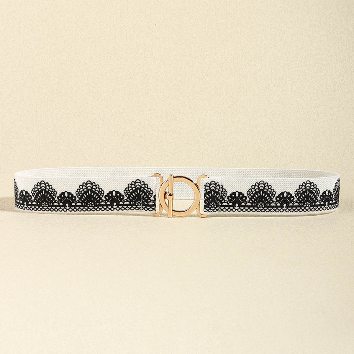 Toggle Clasp Elastic Belt - Delanoir
