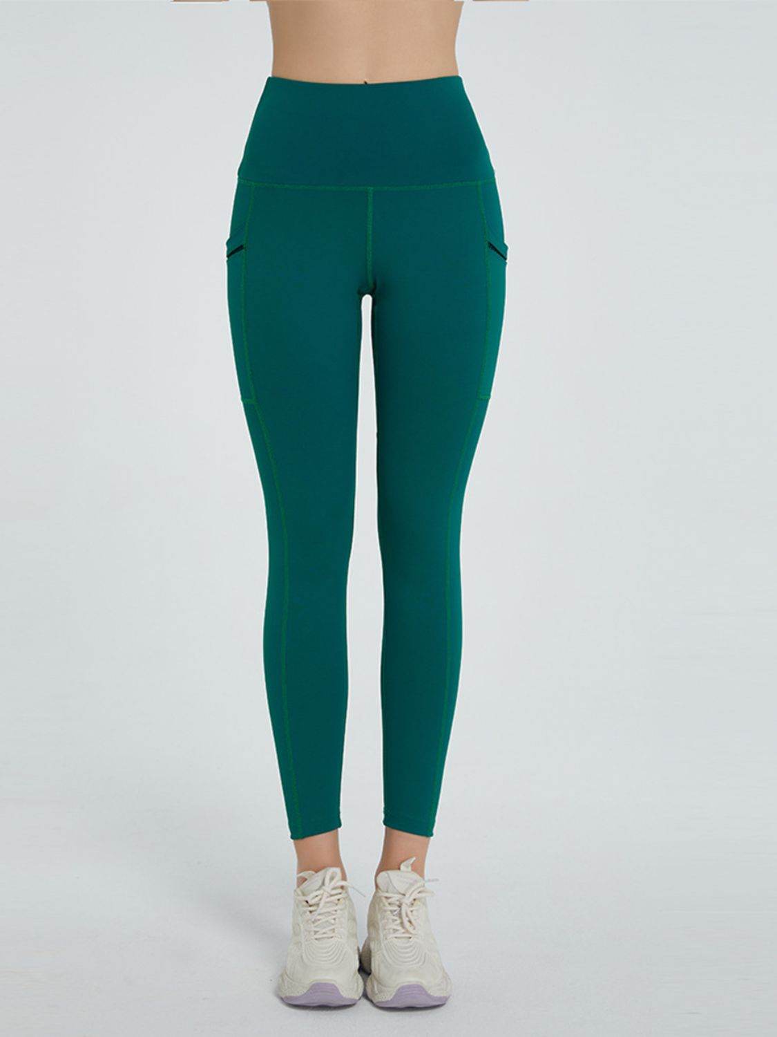 High Waist Active Leggings - Delanoir