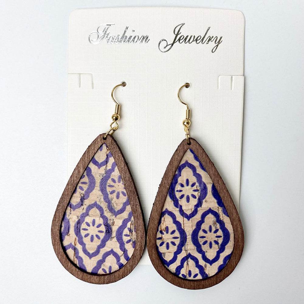 Teardrop Dangle Earrings - Delanoir