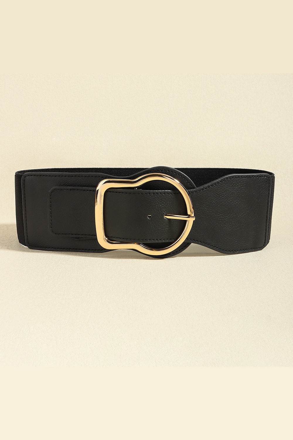 Zinc Alloy PU Leather Belt - Delanoir