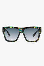 UV400 Patterned Polycarbonate Square Sunglasses - Delanoir
