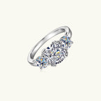 3.5 Carat Moissanite 925 Sterling Silver Ring - Delanoir