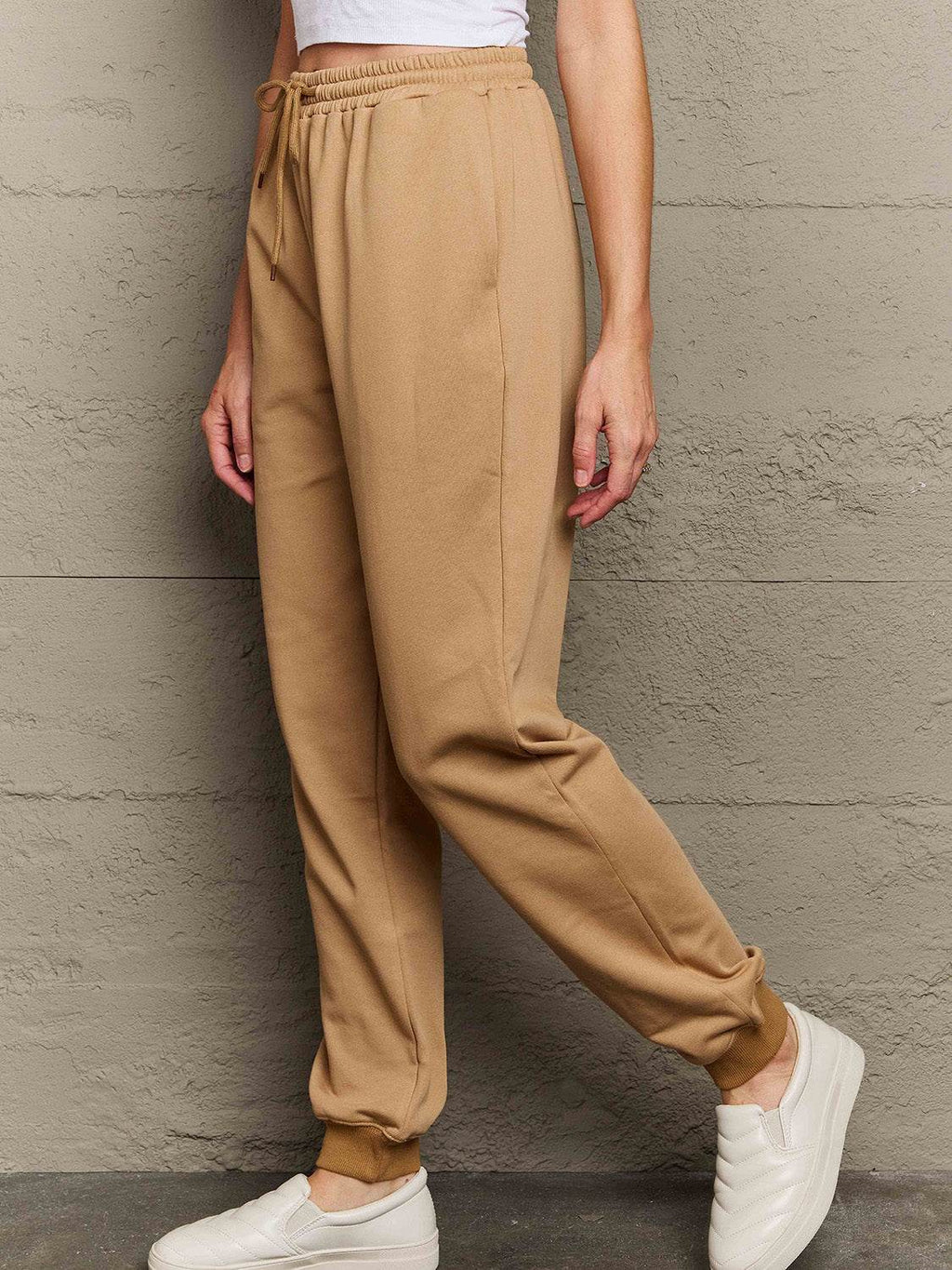 Simply Love Full Size Drawstring Sweatpants - Delanoir