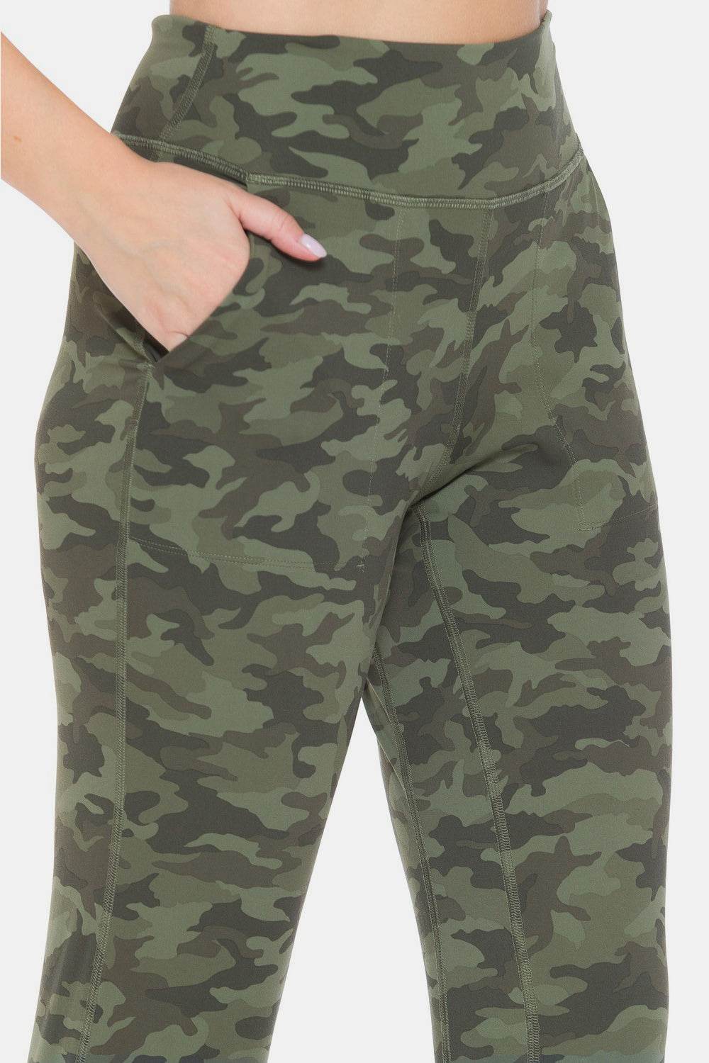 Leggings Depot Camouflage High Waist Leggings - Delanoir
