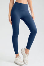 High Waist Skinny Active Pants - Delanoir