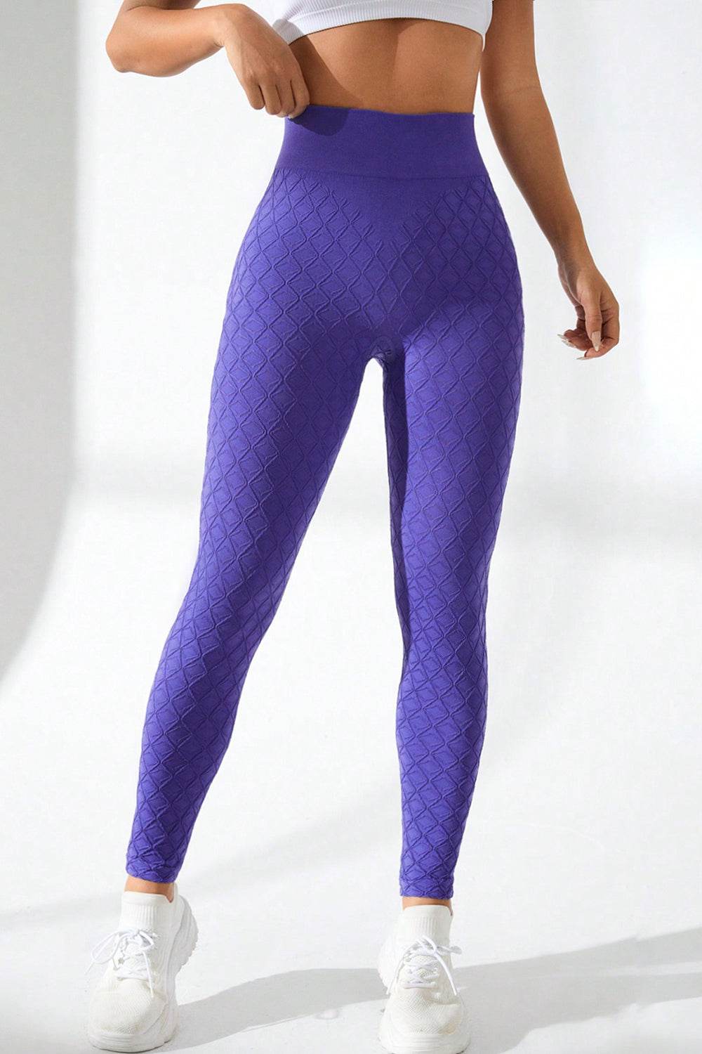 High Waist Active Leggings - Delanoir