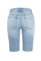 Distressed Pocketed Denim Shorts - Delanoir