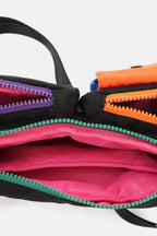 Himawari Removable Strap Nylon Crossbody Bag with EarPods Bag - Delanoir