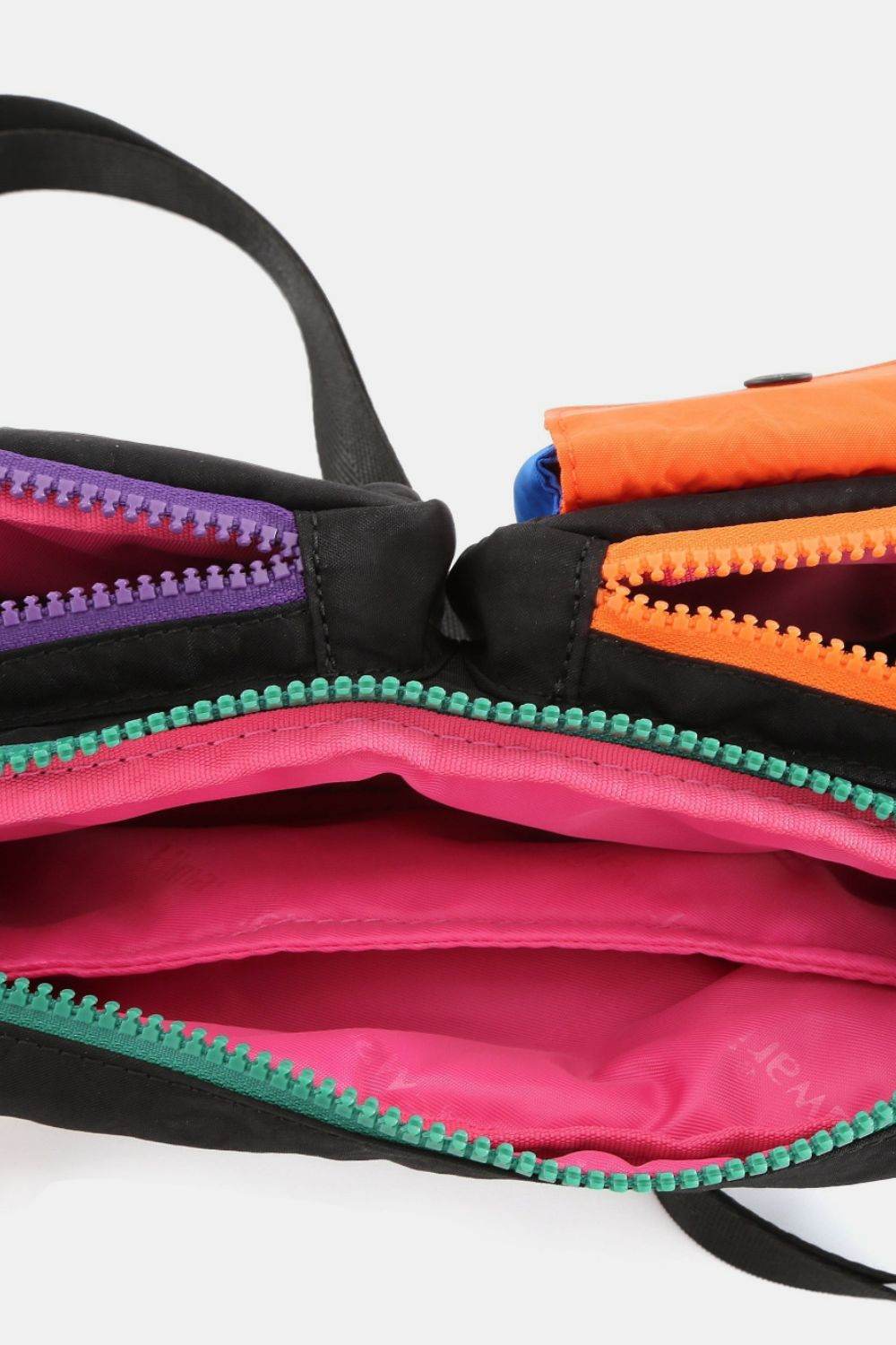 Himawari Removable Strap Nylon Crossbody Bag with EarPods Bag - Delanoir