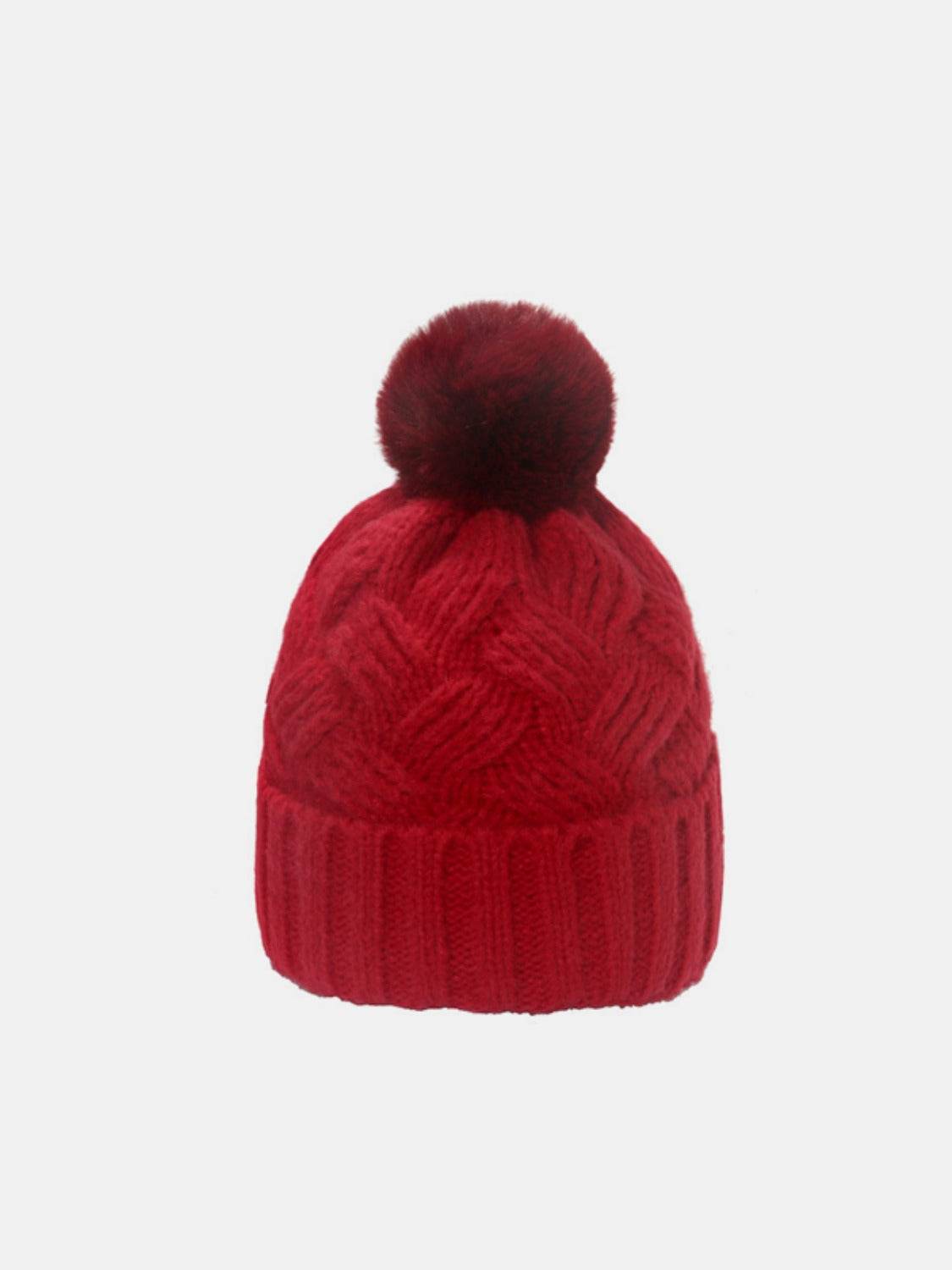 Roll Rim Cable-Knit Hat - Delanoir