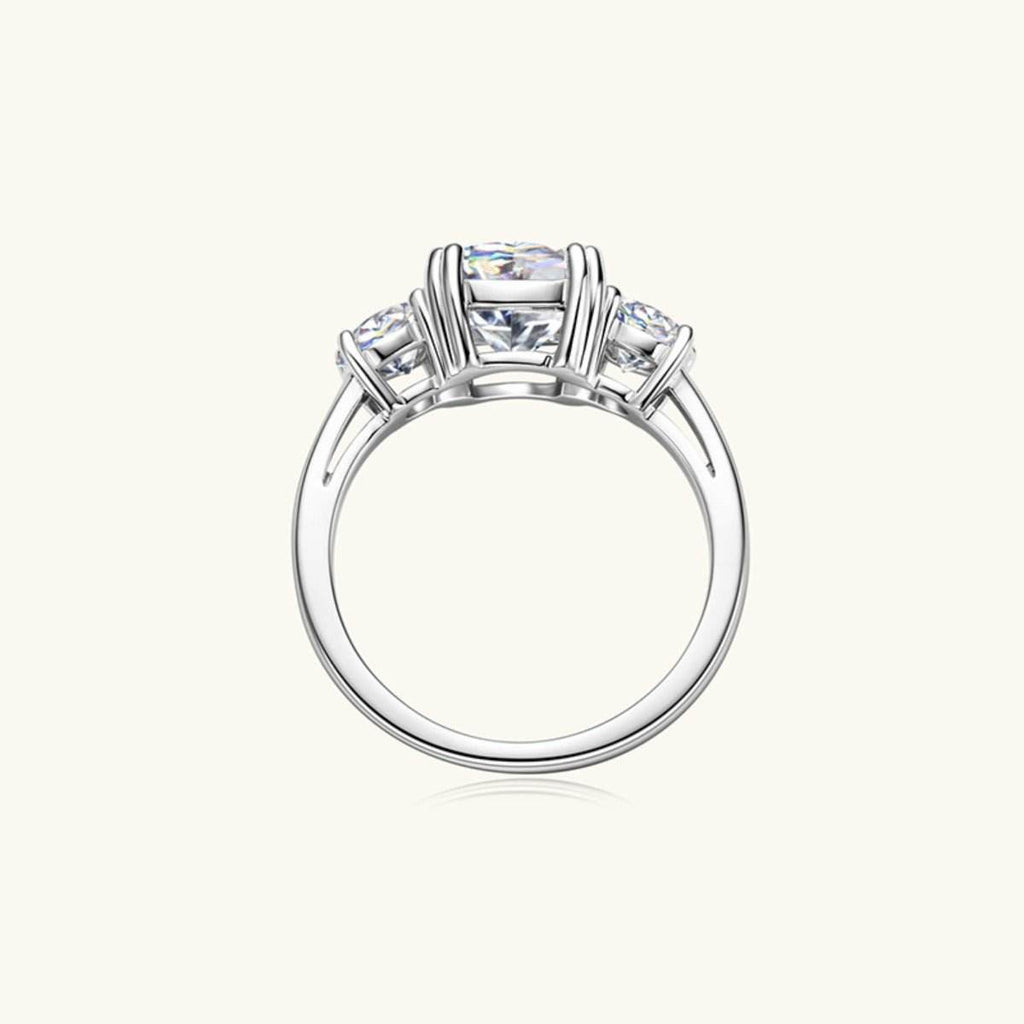 3.5 Carat Moissanite 925 Sterling Silver Ring - Delanoir