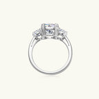 3.5 Carat Moissanite 925 Sterling Silver Ring - Delanoir