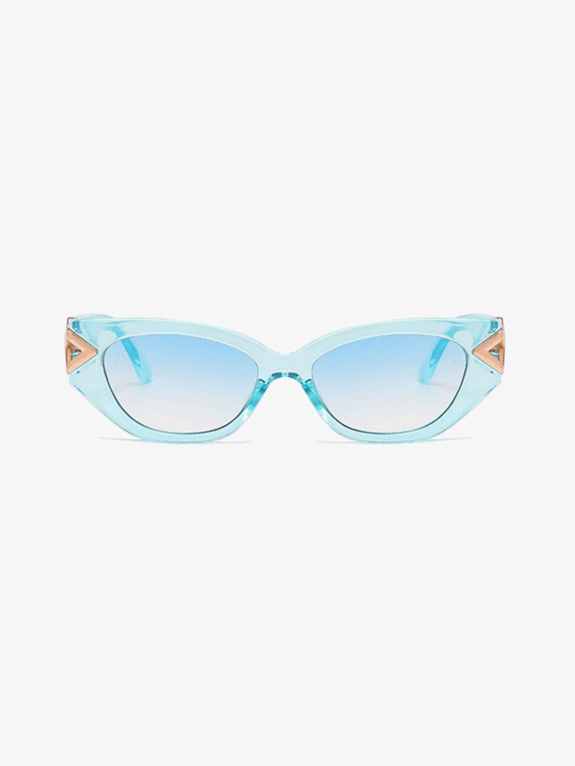 Polycarbonate Frame Cat-Eye Sunglasses - Delanoir