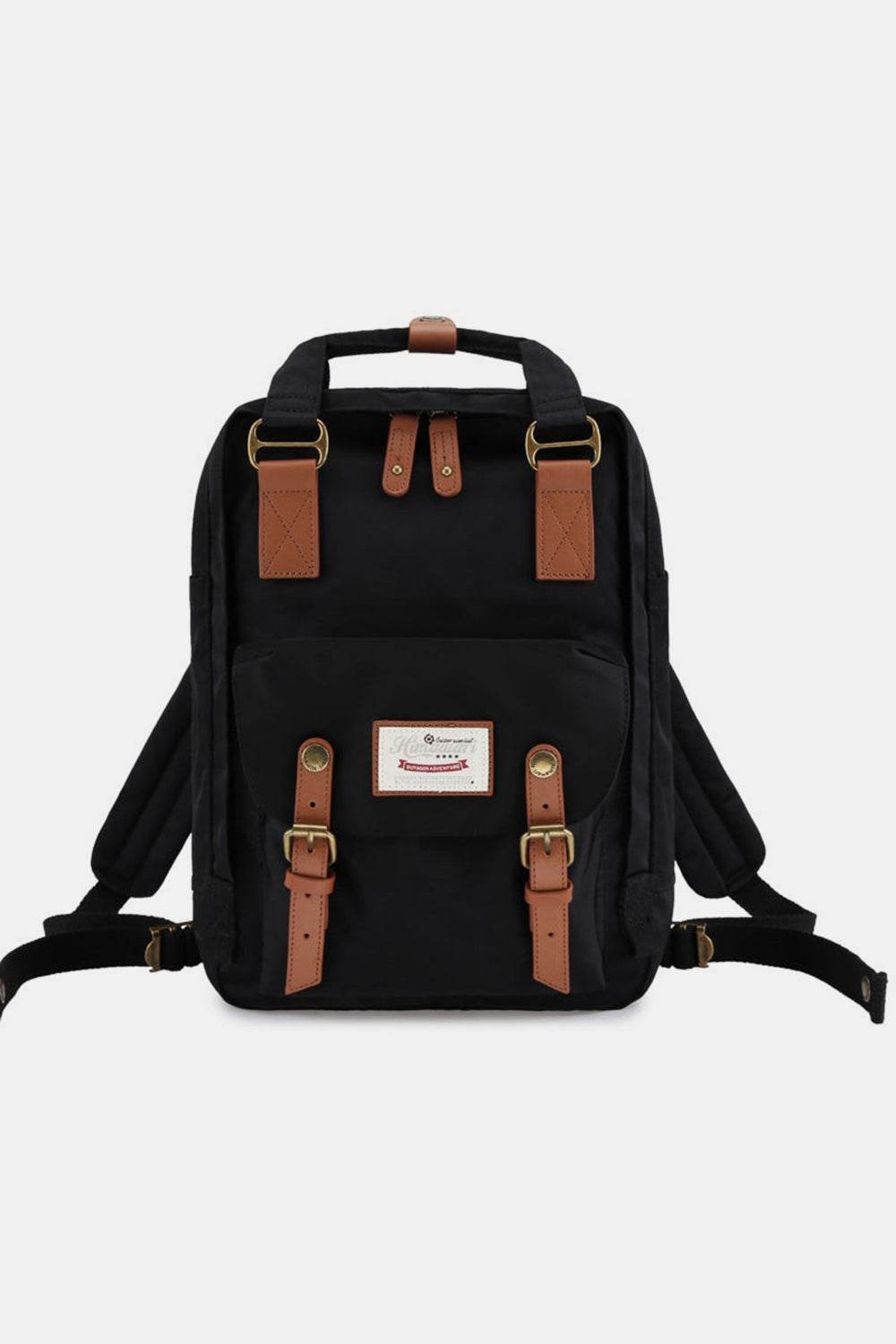 Himawari Contrast Waterproof Nylon Backpack Bag - Delanoir