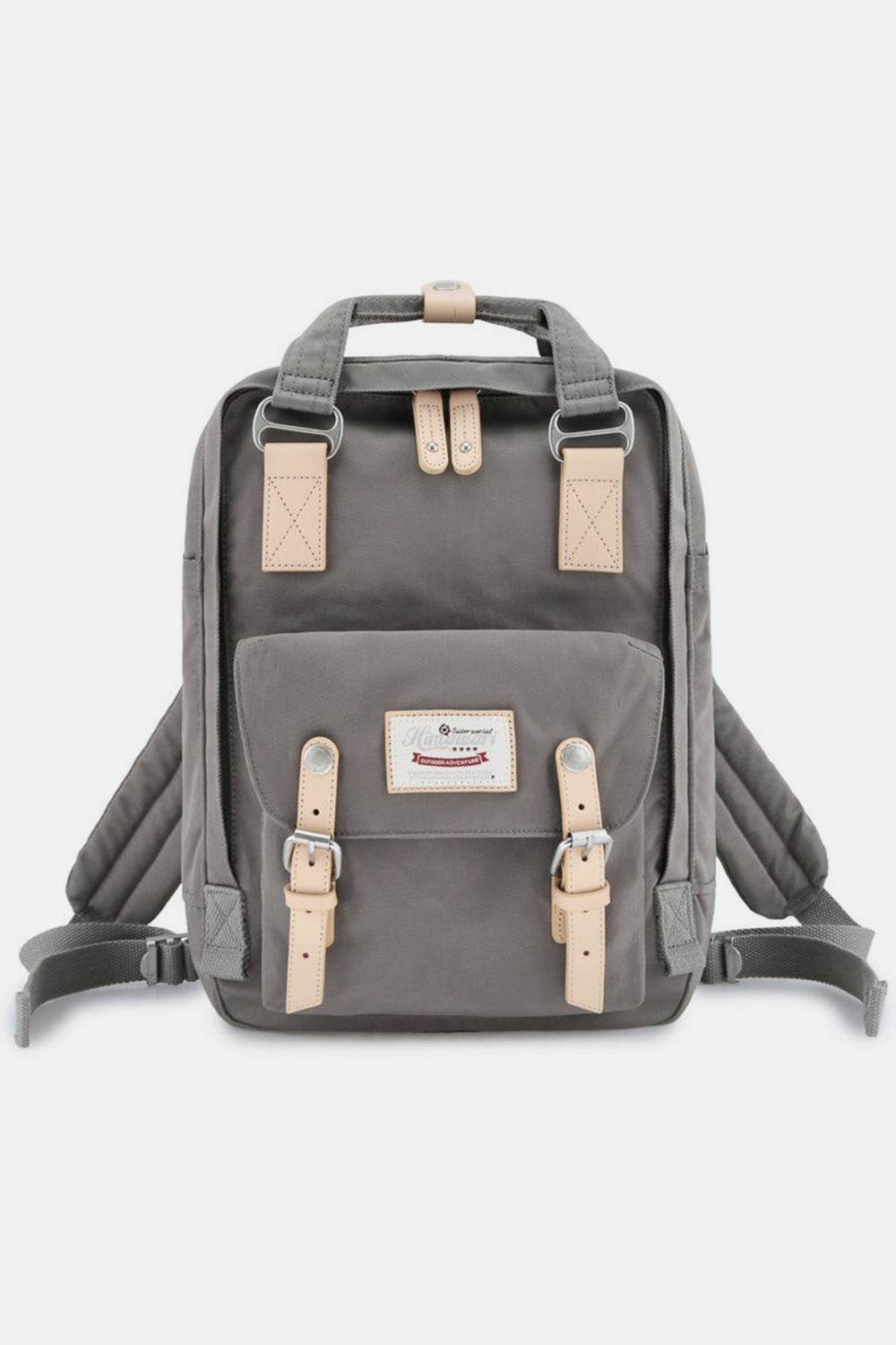 Himawari Contrast Waterproof Nylon Backpack Bag - Delanoir