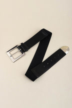 Zinc Alloy Buckle PU Leather Belt - Delanoir