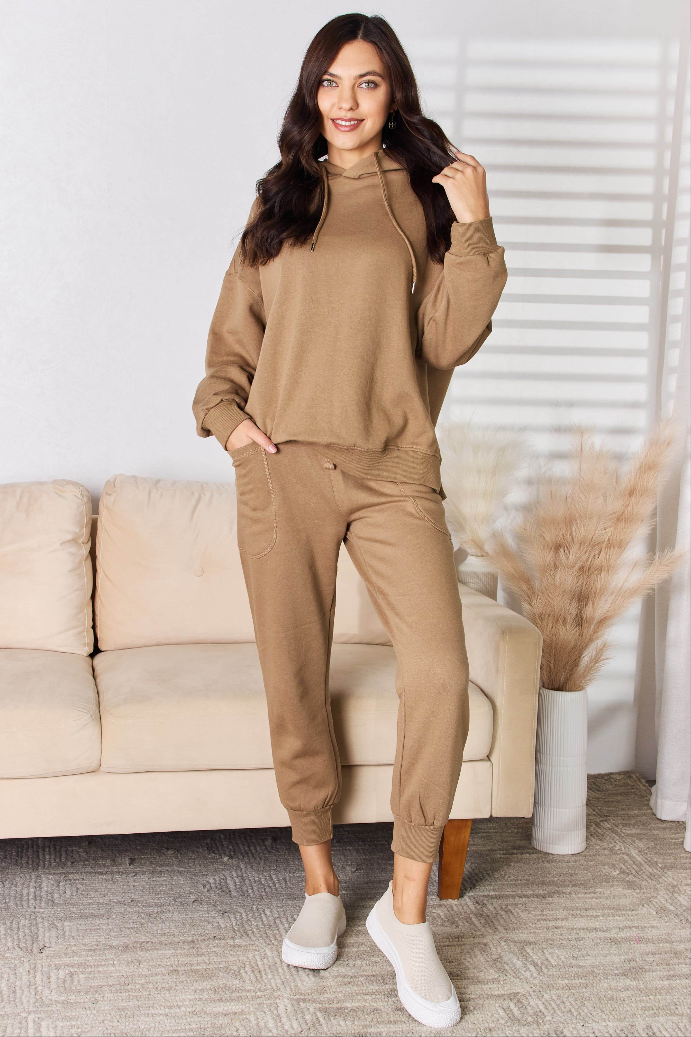 RISEN High Rise Relaxed Joggers - Delanoir