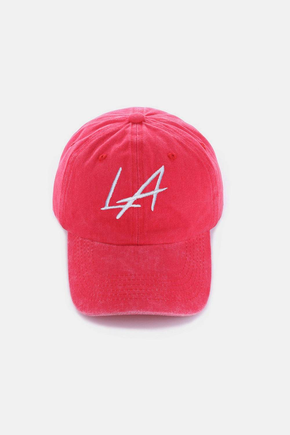 Zenana Washed Embroidered City Baseball Cap - Delanoir