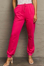 Simply Love Full Size Drawstring Sweatpants - Delanoir