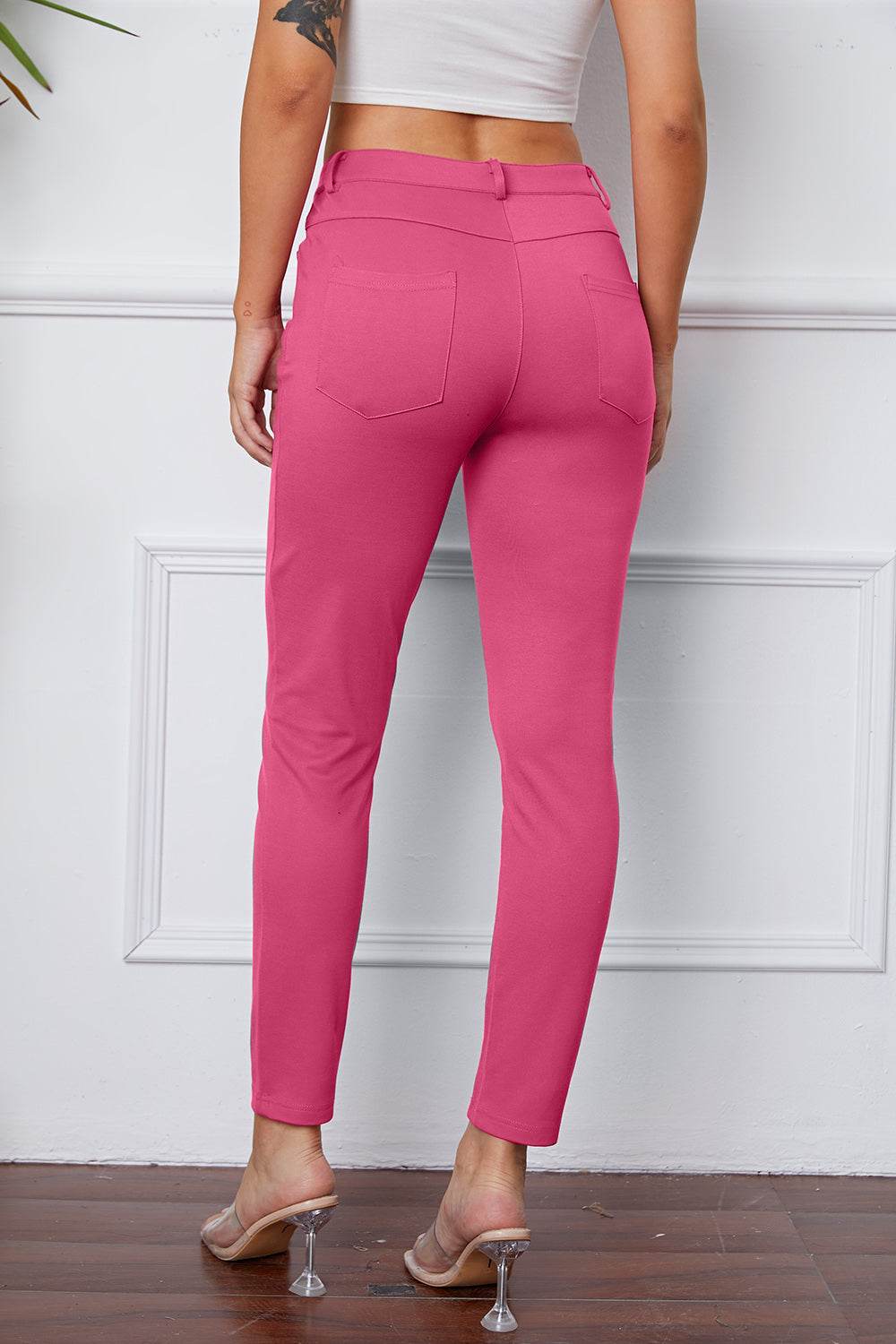 StretchyStitch Pants by Basic Bae - Delanoir