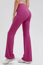 High Waist Straight Active Pants - Delanoir