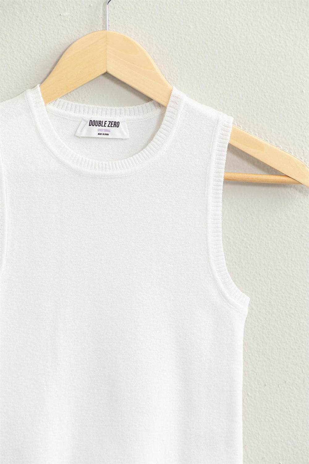 HYFVE Ribbed Knit Cropped Tank - Delanoir