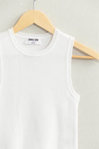 HYFVE Ribbed Knit Cropped Tank - Delanoir